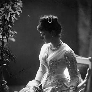 Princess of Hesse by Rhine, the Grand Duchess Elizabeth Fyodorovna of Russia (Elizabeth Fyodorovna Romanova) (Elisabeth Feodorovna de Hesse-Darmstadt (Hesse Darmstadt) (1864-1918). Silver Gelatin Photography