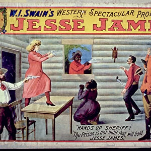 The Prison Is Not Built That Will Hold Jesse James, Advertisement for W. I