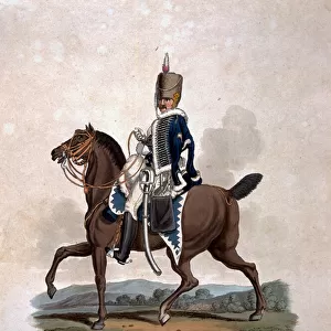 A Private of the 18th Light Dragoons (Hussars) from