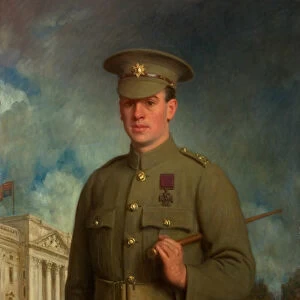 Private Thomas Whitham, VC, 1918 (oil on canvas)