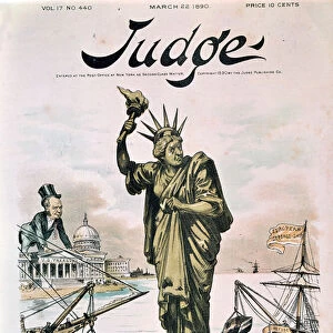 The Proposed Emigrant Dumping Site, front cover of Judge