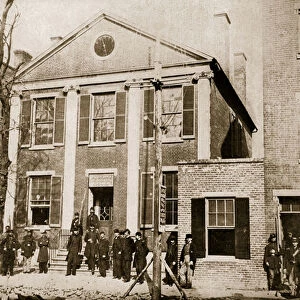 Provost Marshalls Office, Alexandria, 1861-65 (b / w photo)