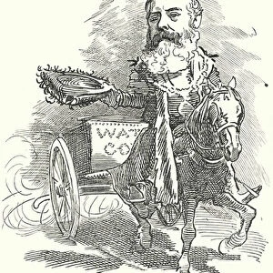 Punch cartoon: Sir Robert Fowler, 1st Baronet, English Conservative politician and Lord Mayor of London (engraving)