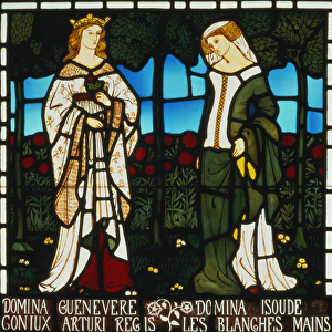 Queen Guinevere and Isolde of the White Hands, from