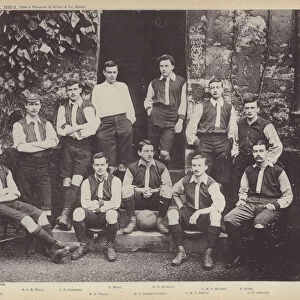 Queens Association, 1892-3 (b / w photo)