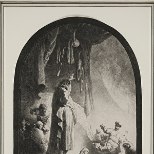 The Raising of Lazarus: The Larger Plate, c. 1632 (etching)