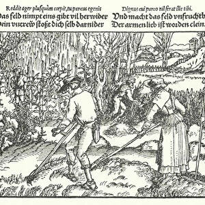 The reapers (engraving)