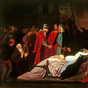 The Reconciliation of the Montagues and the Capulets over the Dead Bodies of Romeo