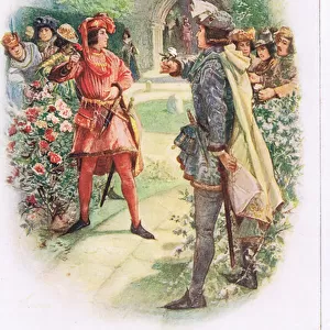 The Red Rose and the White, illustration from Children