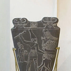 Replica of the Narmer palette, Egyptian Museum, Cairo, Egypt