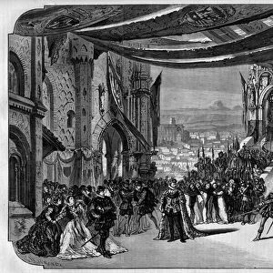 Representation of Don Carlo (Don Carlos) Opera in 5 acts by Giuseppe Verdi at the Paris