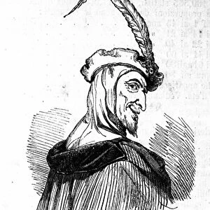Representation of Mephistopheles (Mephisto), character of the legend of Faust
