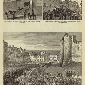The Return of the Troops from Egypt (engraving)