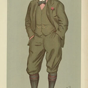 The Right Hon Andrew Murray (colour litho)