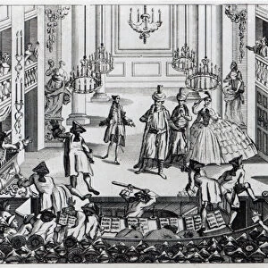 Riot at Covent Garden Theatre in 1763 in consequence of the Managers refusing to