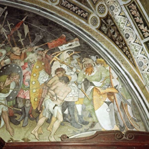 Road to Calvary (fresco) (detail)