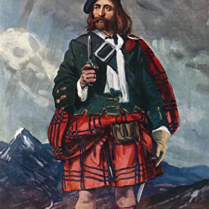 Rob Roy Mac Gregor, 1660-1735 (colour litho)