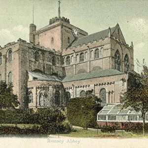 Romsey Abbey (colour photo)