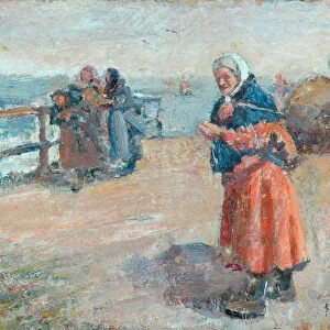 A Ross-shire Fishwife (oil on canvas)