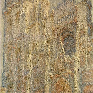 Rouen Cathedral, Midday, 1894 (oil on canvas)