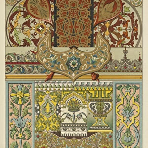 Russian, Enamel, Majolika, Paintings on Walls and Ceilings, Japanned Woodwork (colour litho)