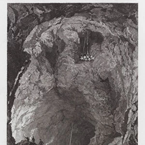 Rutland Cavern, near Matlock, Derbyshire (engraving)