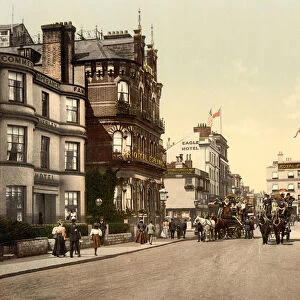 Ryde Hotels, Isle of Wight (hand-coloured photo)