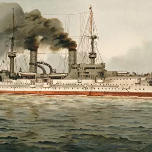 S. M. Grosse Kreuzer Furst Bismarck (H. M. Great Cruiser Prince Bismarck