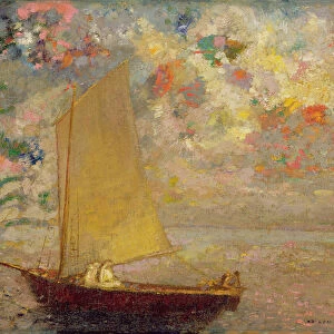 Sailboat, 1905 (oil on canvas)