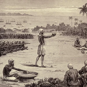 The Sailor Princes at the Fiji Islands: Incantation of the Yangona, or Kava Bowl