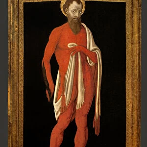 Saint Barthelemy, apostle. Painting by Matteo di Giovanni (ca