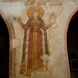 Saint Catherine (fresco)