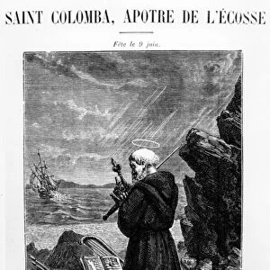 Saint Columba, Apostle of Scotland (engraving)