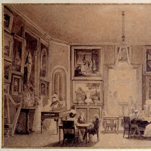 Salon de la reine de Hollande Hortense de Beauharnais (1783-1837) in Augsburg