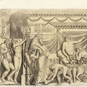 Scene from Petroniuss Satyricon