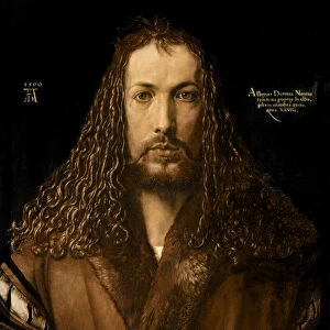 Self Portrait at the Age of Twenty-Eight, 1500 (oil on panel)