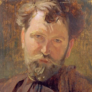 Self-Portrait (Autoportrait) by Alfons Marie (Alfons-Marie) Mucha (1860-1939)