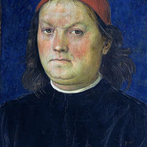 Self Portrait, from the Sala dell Udienza, 1496-1500 (fresco)