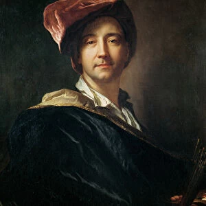 Self Portrait in a Turban, 1700 (oil on canvas)