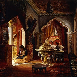 Within the Seraglio, 1879 (oil on canvas)