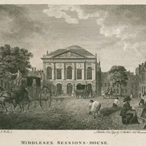 The Sessions House, Clerkenwell (engraving)
