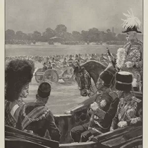 The Shah of Persias Visit to Great Britain (litho)