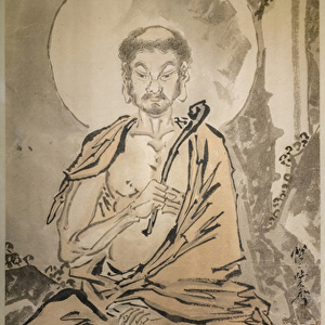 Shakyamuni ascetic. Japan, the end of the Edo period -- the beginning of the Meiji era
