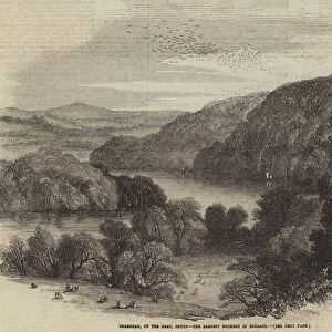 Sharpham, on the Dart, Devon, the Largest Rookery in England (engraving)