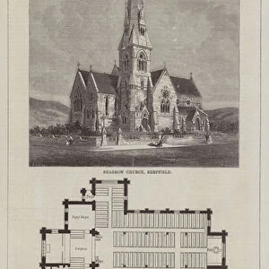 Sharrow Church, Sheffield (engraving)