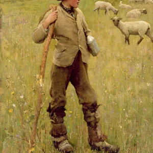 The Shepherd Boy, 1883 (oil on canvas)