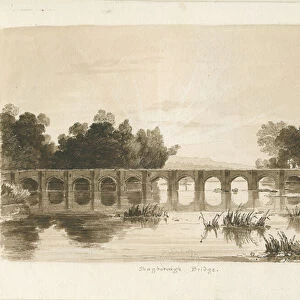 Shugborough Bridge: sepia drawing, 1836 (drawing)