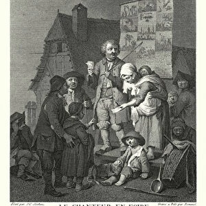 The Singer at the Fair (engraving)