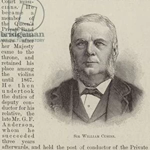 Sir William Cusins (engraving)