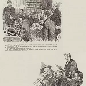 A Sitting of the Parnell Commission (engraving)